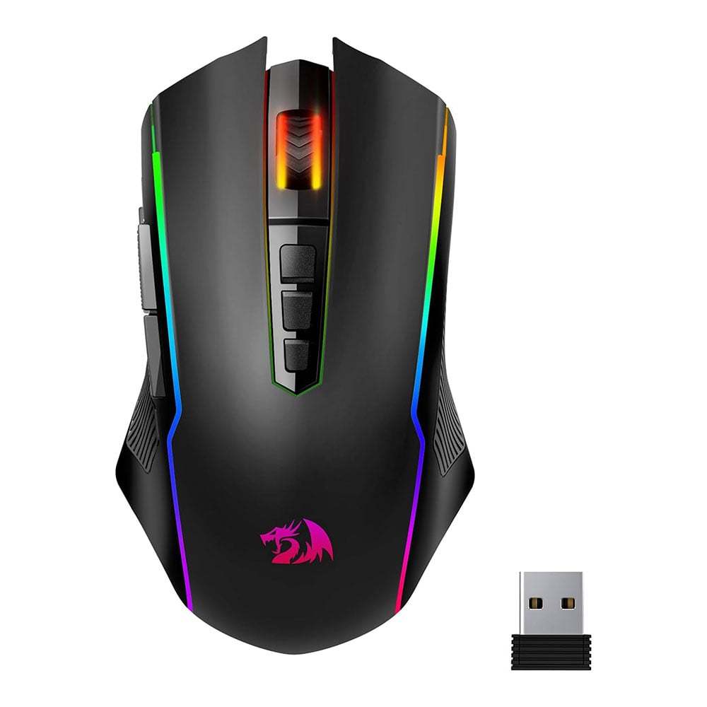 WIRELESS MOUSE (เมาส์ไร้สาย) REDRAGON M914 (BLACK)