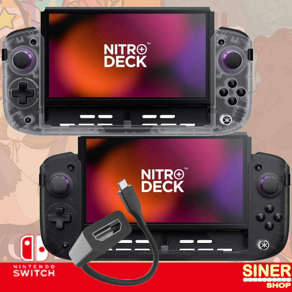 🎮 [CRKD] : Nitro Deck [ Plus+ ] Handheld Pro Controller <รุ่นใหม่ต่อจอได้> <ไม่มีประกัน>