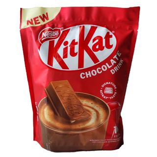 kitkat chocolate drink  10 stick ผงชงช็อกโกแลตคิทแคท 330 กรั…