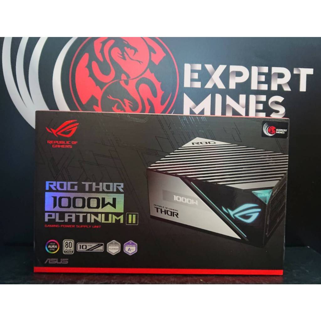 [สินค้าพร้อมจัดส่งในไทย]  ASUS ROG Thor 1000W PSU 80Plus Platinum II