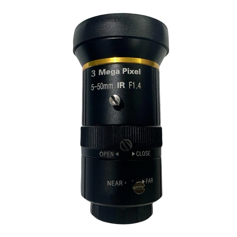 ycs กล้อง 5-50mm IR f1.4 สำหรับไลฟ์สด