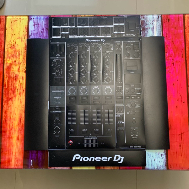 Skin cover DJ for DJM 900NXS2 สีดำ สติกเกอร์ ติดเครื่อง DJ สำหรับเครื่องเล่น DJM 900NXS2