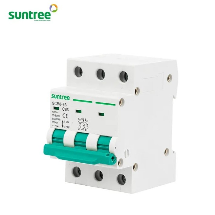 BREAKER AC 3P Suntree เบรกเกอร์ AC MCB แท้ 100%