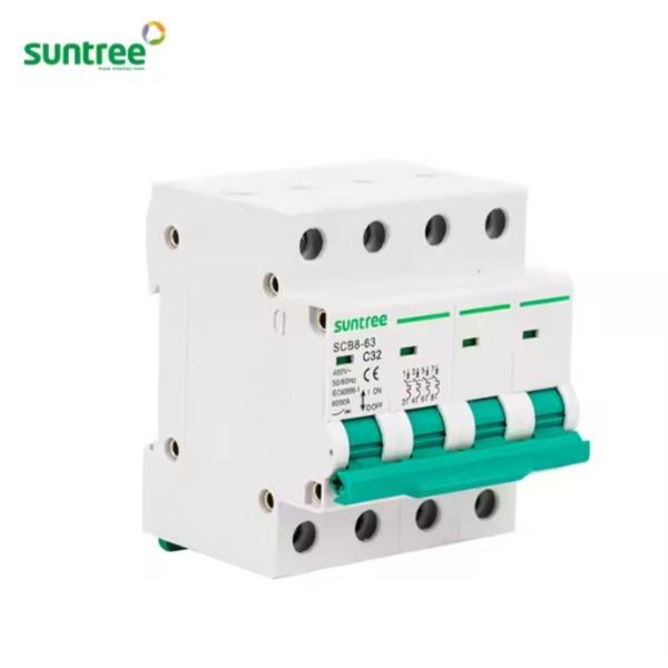 BREAKER AC 4P Suntree เบรกเกอร์ AC MCB แท้ 100%