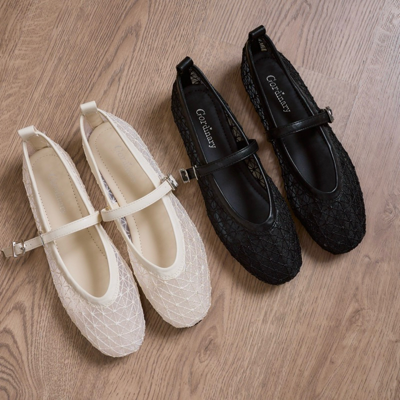 (พร้อมส่ง) Gordinary Lulu รองเท้าตาข่าย Size 35-40 *รุ่นนี้ต้องลดไซส์* (527-b1)