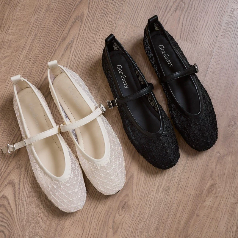 (พร้อมส่ง) Gordinary Lulu รองเท้าตาข่าย Size 35-40 *รุ่นนี้ต้องลดไซส์* (527-b1)
