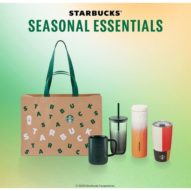 ✨️แท้จาก Shop✨️ Starbucks Seasonal Essentials