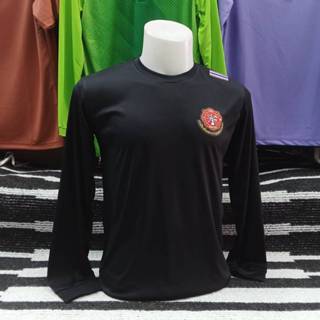 เสื้อยืด แขนยาว - รีดโลโก้ งานป้องกันและบรรเทาภัย ( FIRE RES…