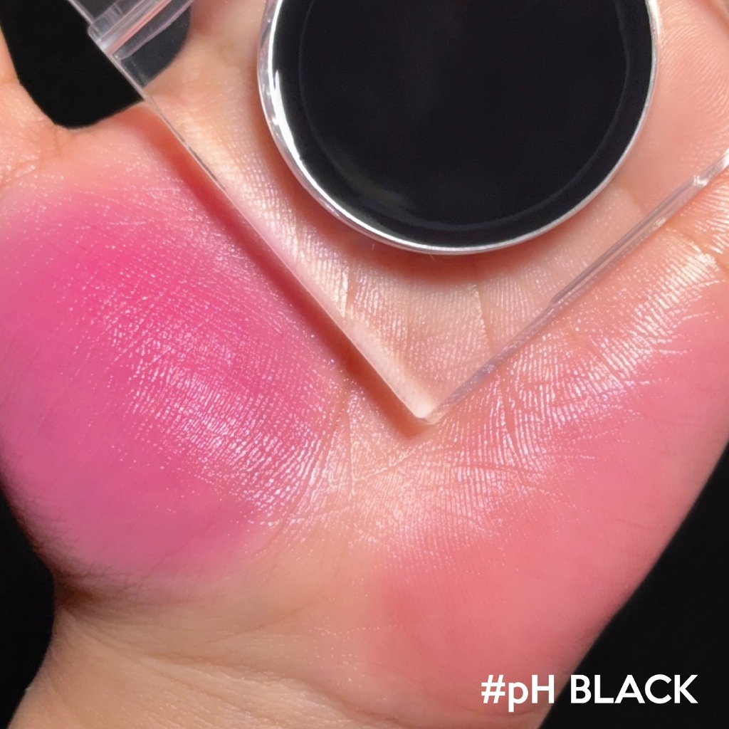 LA GLACE أحمر شفاه وخدود Black Magic يتغير حسب pH ‏3 غ — صورة 3