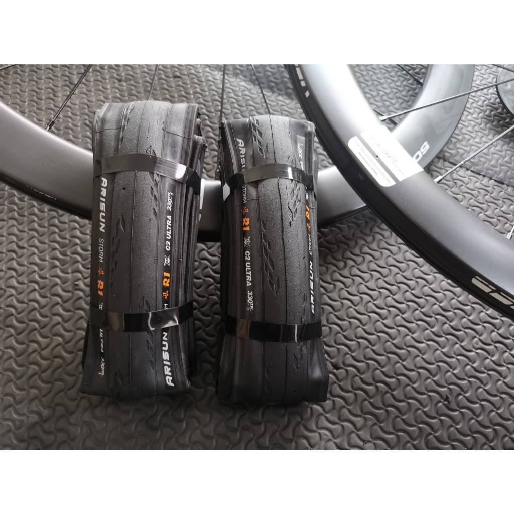 ยางนอกขอบพับ ARISUN STORM R1 TPI330 เสือหมอบ เบา ลื่นไหล
