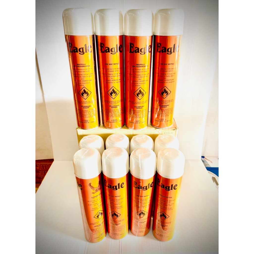 Eagle แก้สกระป๋องส้ม ขนาด 600 ml แบบยกลัง 12 กระป๋อง