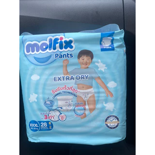 แพมเพิสMolfixpantsสีฟ้า