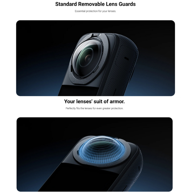 Insta360 X3 Standard Removable Lens Guards  รับประกัน 1 ปี