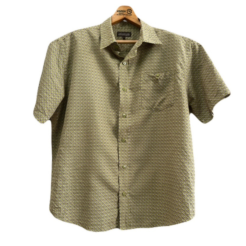 เสื้อเชิ้ต อก50 ไหล่19 ยาว29 แบรนด์ DenverHayes 100%Polyester (Z82) มือสอง