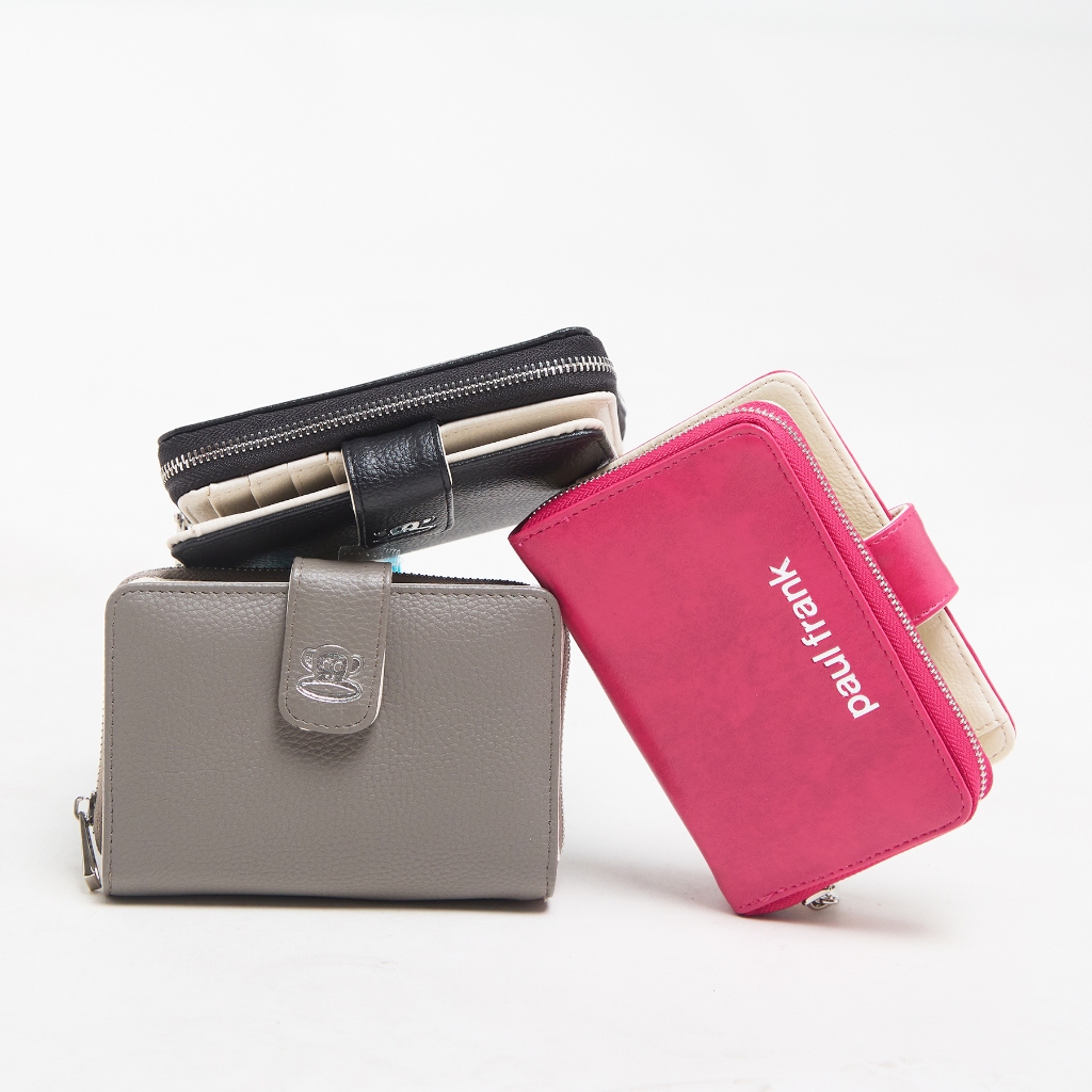 PAUL FRANK กระเป๋าสตางค์ SOLID BASIC LOGO WALLET SM