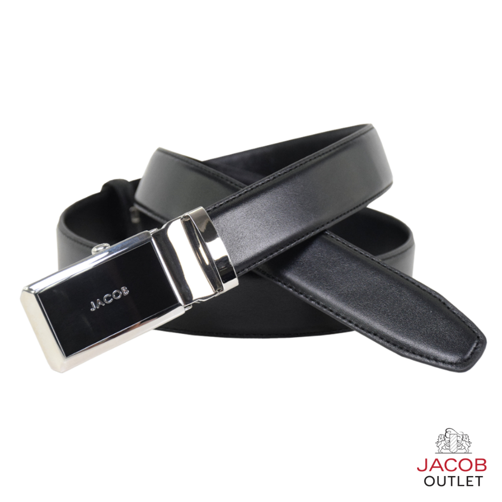 JACOB เข็มขัดหนังแท้ผู้ชาย ขนาด 3 ซม. รุ่น 52223