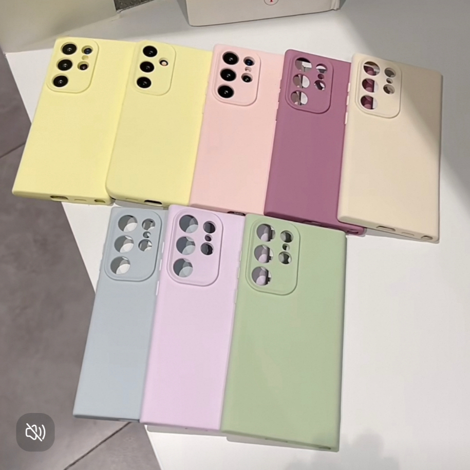 เคสโทรศัพท์ซิลิโคน TPU แบบนิ่ม กันกระแทก สีแคนดี้ สําหรับ Samsung A26 A05 A05S A06 A16 A15 A25 A35 A55 A56 S25 ultra A36