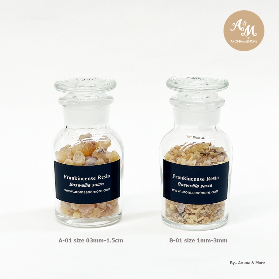 Aroma&More Frankincense Resin Gum Tear 30g กำยานเรซินแฟรงคินเซนส์กลิ่นหอมผ่อนคลาย หอมอบอุ่นสะอาดเพิ่มสมาธิ -Somalia 30g