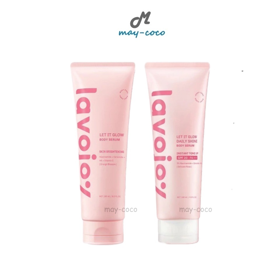 ถูก/แท้/มีไลฟ์ เซรั่มทาตัว Lavojoy Let It Glow Body Serum ลาโวจอย เซรั่มบำรุงผิว เซรั่มโทนอัพผิว ผิวกระจ่างใส ชุ่มชื้น