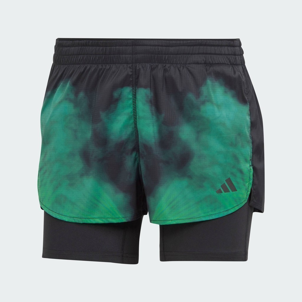 adidas วิ่ง กางเกงวิ่งขาสั้นดีไซน์ทูอินวัน Berlin ผู้หญิง สีดำ IL2530