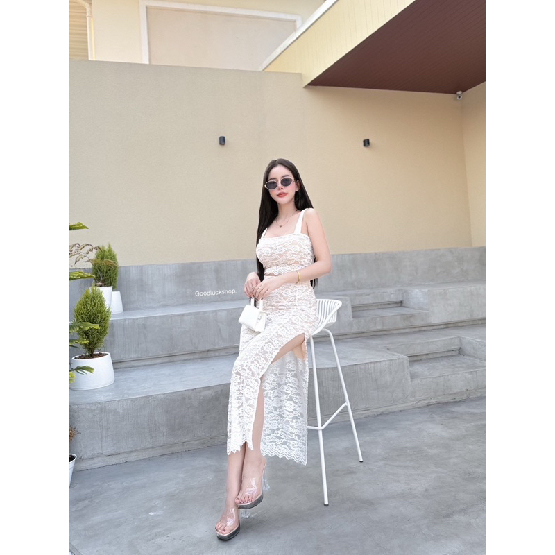 LILY เซ็ต 2 ชิ้น[เสื้อ+กระโปรง]เซ็ตลูกไม้สวยแบบตัวมารดา ชุดเซ็ตน่ารักๆ ชุดเซ็ตใส่เที่ยว ชุดสวยๆ - รูปที่ 5