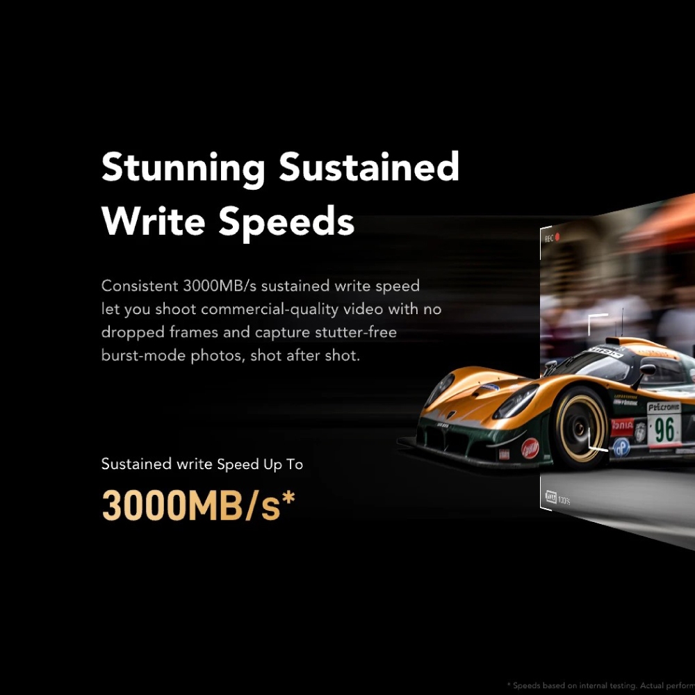 การ์ดหน่วยความจำ ซีเอฟเอ็กเพรสการ์ด LEXAR® CFEXPRESS™ 4.0 TYPE B CARD 512 GB RW3600/3300MB/S VPG400 RAW 8K (LCXEXP4512G-RNENG)_5