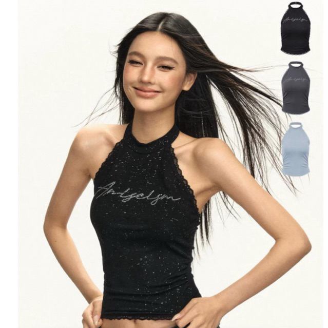 (พร้อมส่งในไทย🚛🇹🇭) Ariseism slim top แบรนด์แท้|ใส่โค้ดเพิ่มส่วนลด|
