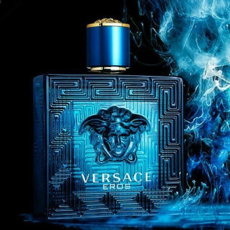 % น้ำหอมแท้ น้ําหอมผู้ชาย Versace Eros Pour Homme EDT 100ML/Homme EDT 100 ml จัดส่งจากคลังสินค้าในพื้นที่