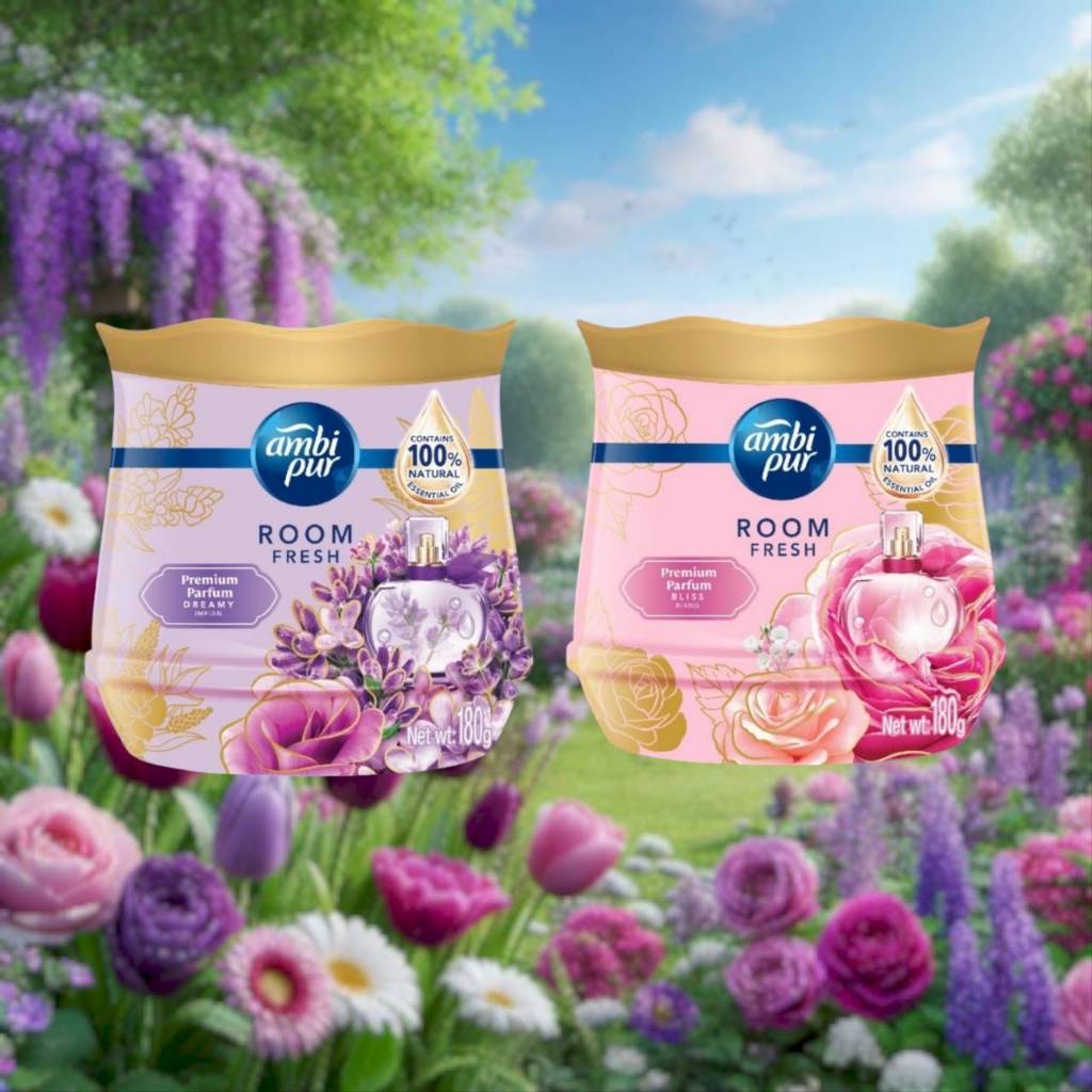 แอมบิเพอร์เจล เจลปรับอากาศ 180 กรัม Ambi Pur Room Fresh Gel