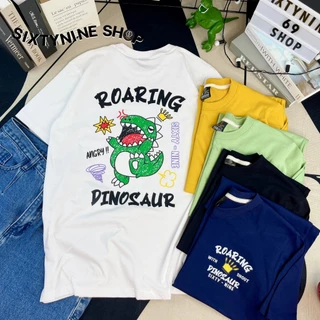 เสื้อยืดพิมพ์ลาย " REX " พร้อมส่ง