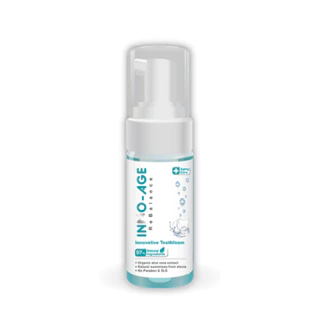 INNO-AGE Toothfoam ยาสีฟันผู้สูงอายุ แบบโฟม ผู้ป่วยติดเตียง ของใช้ผู้สูงอายุ พาร์กินสัน อัลไซเมอร์ Innoage อินโนเอจ