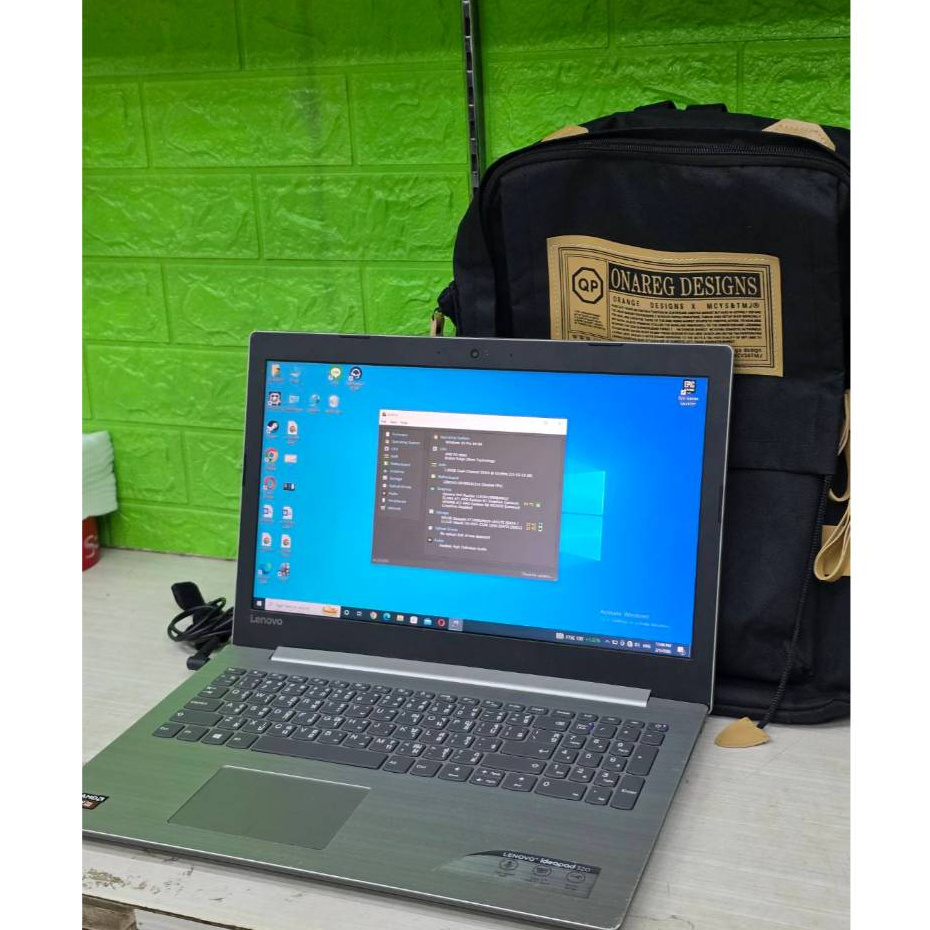 LENOVO 320-15ABR หน้าจอ FHD 15" CPU:AMD FX-9800P RAM8/SSD 128GB+HDD 1TB VGA:AMD RADEON535 4GB