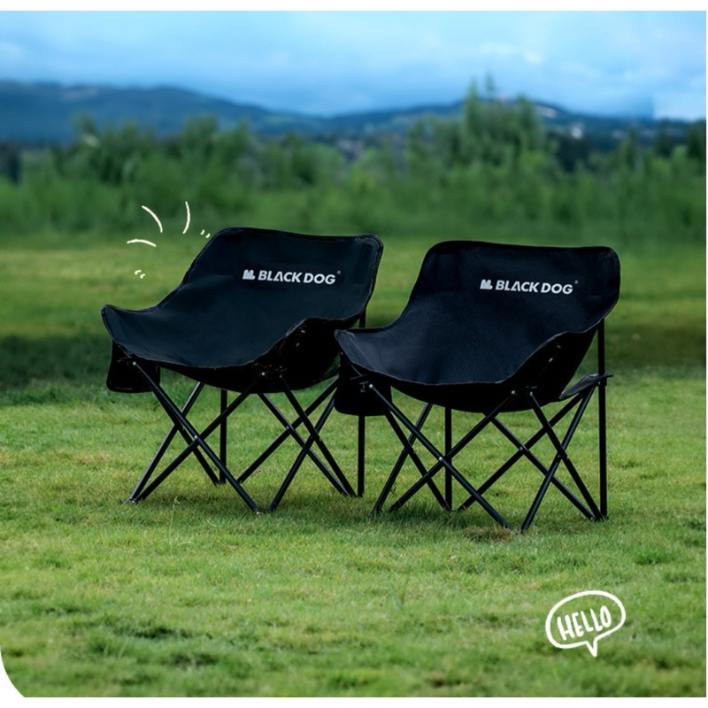 🔥พร้อมส่งทันทีใน24ชม.🔥Blackdog เก้าอี้แคมป์ปิ้ง Floating Moon Folding Chair รับน้ำหนักได้ 120kg. - รูปที่ 7
