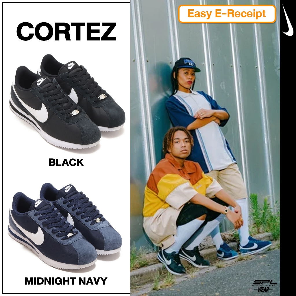 Nike Collection รองเท้าผ้าใบ รองเท้าลำลอง W Cortez DZ2795-001 / DZ2795-400 (3400)