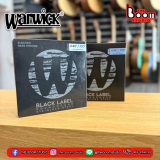 สายเบส Warwick รุ่น Black Label Stainless steel ชุด  4 สาย /…
