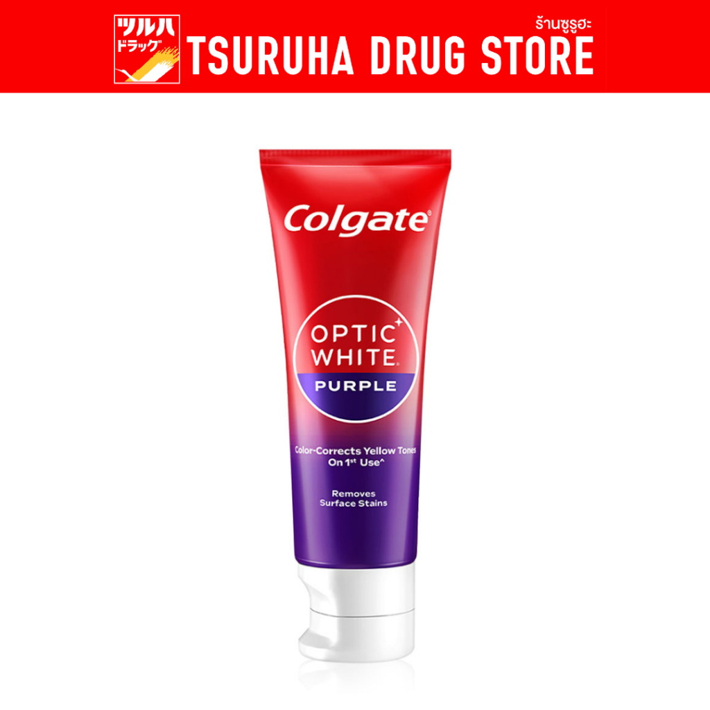 คอลเกต ออพติกไวท์ เพอร์เพิล 100ก. เดี่ยว/Colgate Optic White Purple 100g.