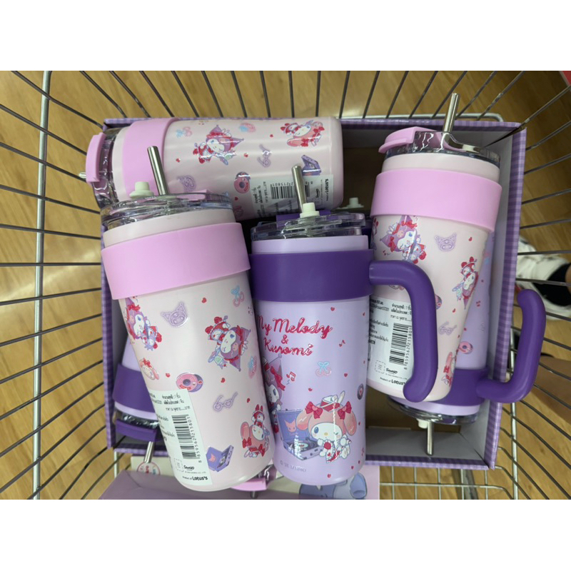 แก้วเก็บอุณหภูมิ ซาริโอ้ 259฿พร้อมส่ง