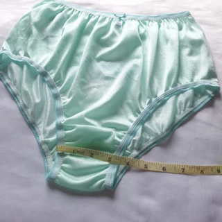 กางเกงในผ้าไนลอน ผ้าวาโก้ สีพาสเทล แบบเต็มตัว ไซส์ L(ใหญ่) Woman Underwear Nylon กรุณาตรวจขนาดก่อนสั่งซื้อ
