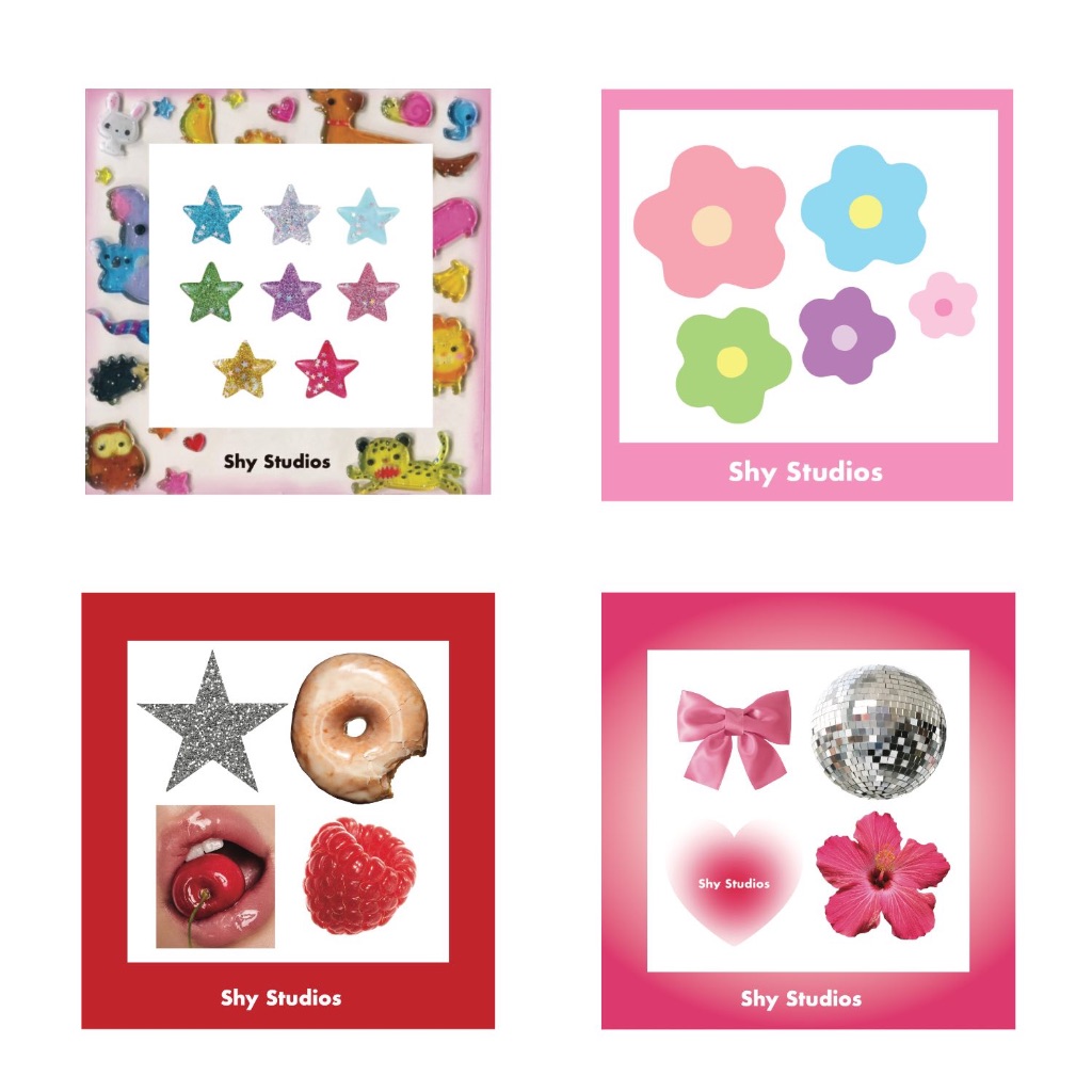Shy Studios - Bubble Stickerpack for Case
