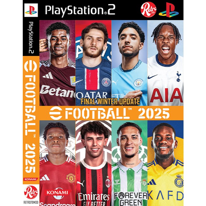 💿 แผ่นเกมส์ PS2 💿 E football 2025 - Final Winter Season UPDATE - PES 2025 EFOOTBALL ⚔️ PlayStation 2