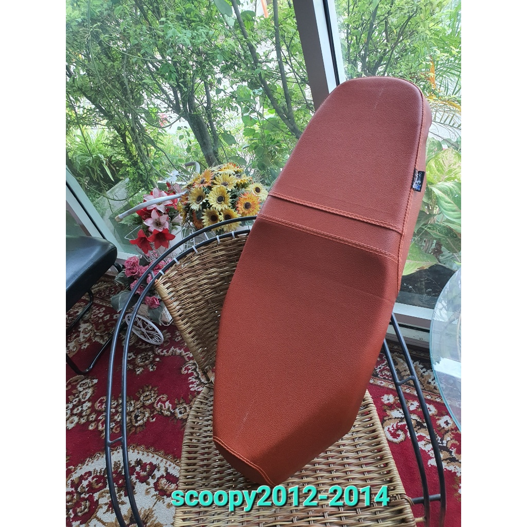 เบาะScoopy i New/2012-2014(ทรงเดิม) แคมป์บางเมือง/แคมป์บางเมืองช้อป( โครงเทียมใส่หมวกกันน็อคเต็มใบไม่ได้)