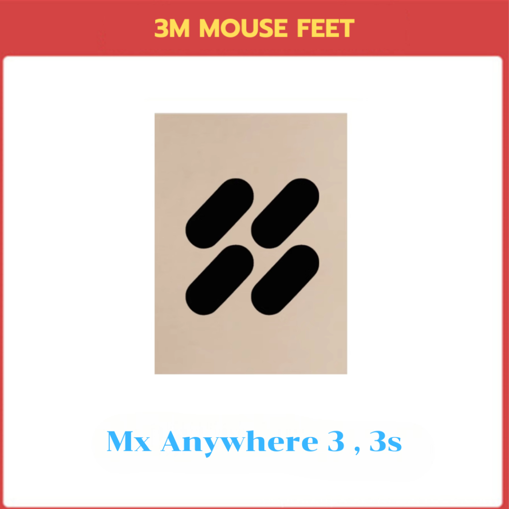อะไหล่ใช้สำหรับซ่อมเมาส์ MX Anywhere 3 , 3S  แก้ไขอาการดับเบิ้ลคลิ๊ก กดไม่ติด และเปลี่ยน Feet ใหม่