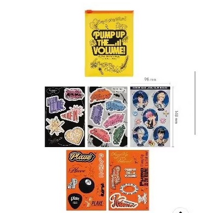 สติ๊กเกอร์ plave official PUTV STICKER PACK