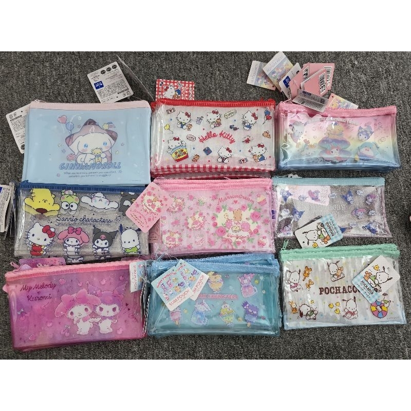 พร้อมส่งจากญี่ปุ่น // กระเป๋าใส่ดินสอ กระเป๋าใส่ของจุกจิก ลิขสิทธิ์แท้ 100% ซานริโอ้ Sanrio Disney นำเข้าจากญี่ปุ่น