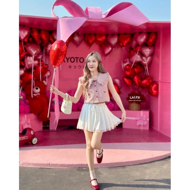 #พร้อมส่ง​ 🏷️เสื้อแคนนี่ (A41) //🏷️ กระโปรงโฟร่า (A20)