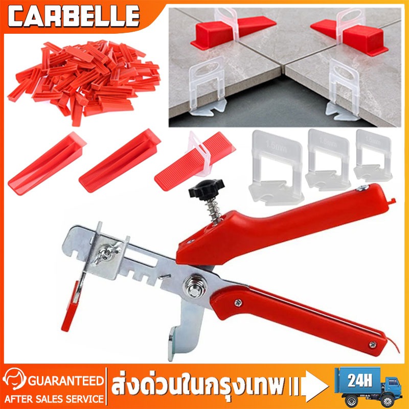 คลิปปรับระดับกระเบื้องและหินอ่อน100pcs/ถุง ตัวปรับระดับกระเบ ที่ปรับระดับกระเบื้อง ตัวปรับระดับกระเบื้อง