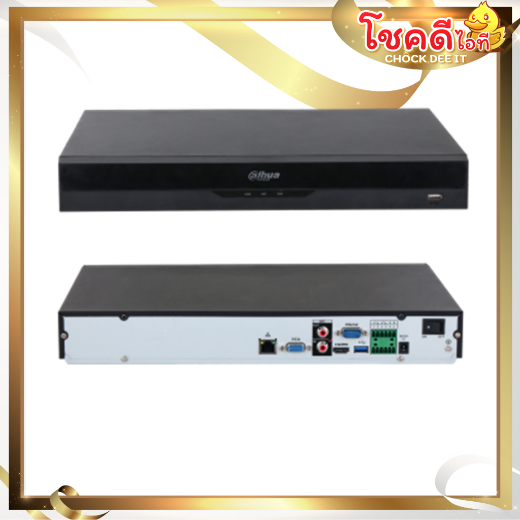 dahua รุ่น DHI-NVR5232-EI เครื่องบันทึก Dahua NVR5232-EI WizSense (32ช่อง) รับประกันศูนย์ไทย