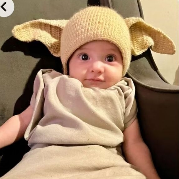 หมวก Harry potter Dobby ถักไหมพรม