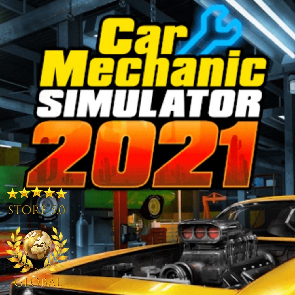 Car Mechanic Simulator 2021 STEAM + ALL 18 DLC Offline Key Card จัดส่งทันที