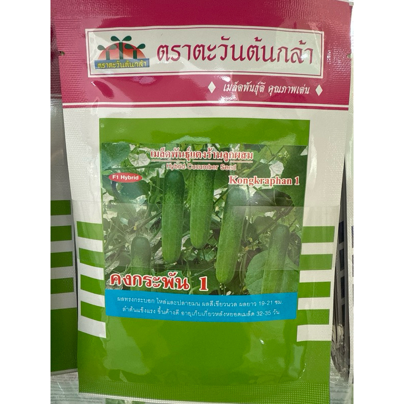 เมล็ดแตงร้าน คงกระพัน 1 (10กรัม) ตะวันต้นกล้า
